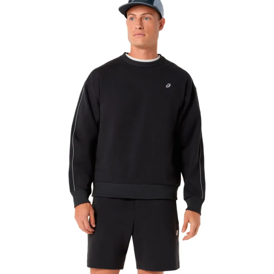 ASICS TRACK CLUB HERITAGE CREW-NECK TOP LÖPARTRÖJA