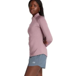 ATHLETICS HEAT GRID HALF ZIP LÖPARTRÖJA