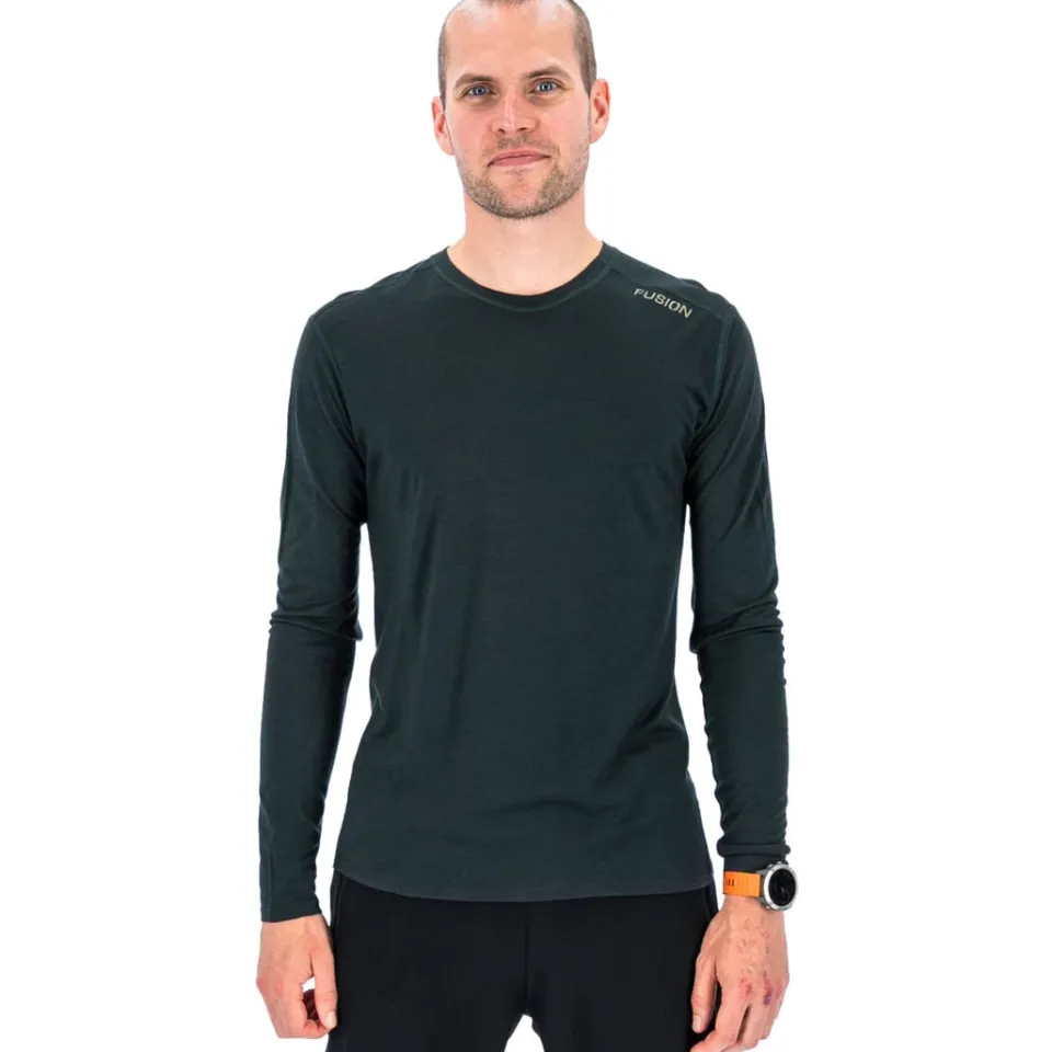 C3 MERINO LS M LÅNGÄRMAD LÖPARTRÖJA