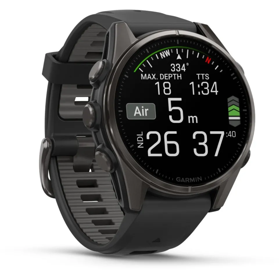 FENIX 8 43 MM AMOLED SAPPHIRE TRÄNINGSKLOCKA