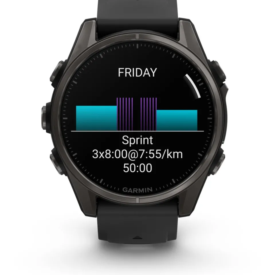 FENIX 8 43 MM AMOLED SAPPHIRE TRÄNINGSKLOCKA