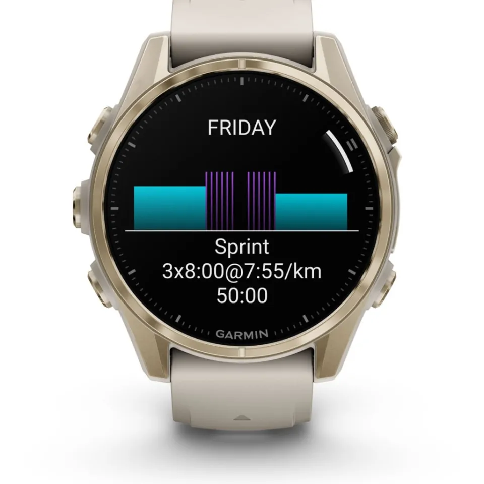 FENIX 8 43 MM AMOLED SAPPHIRE TRÄNINGSKLOCKA