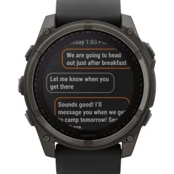 FENIX 8 SAPPHIRE SOLAR 51mm SPORTKLOCKA
