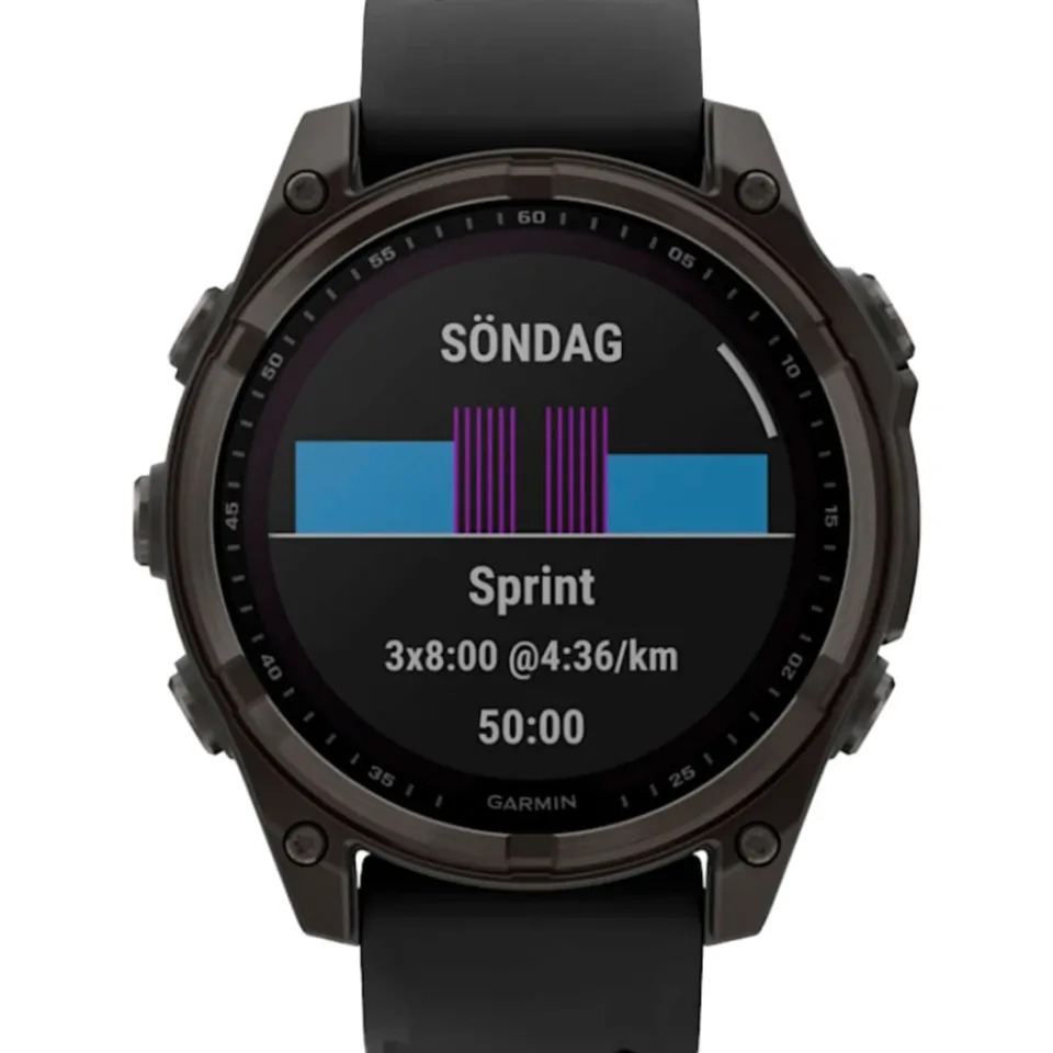 FENIX 8 SAPPHIRE SOLAR 47MM SPORTKLOCKA