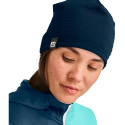 FLEECE GRID BEANIE LÖPARMÖSSA