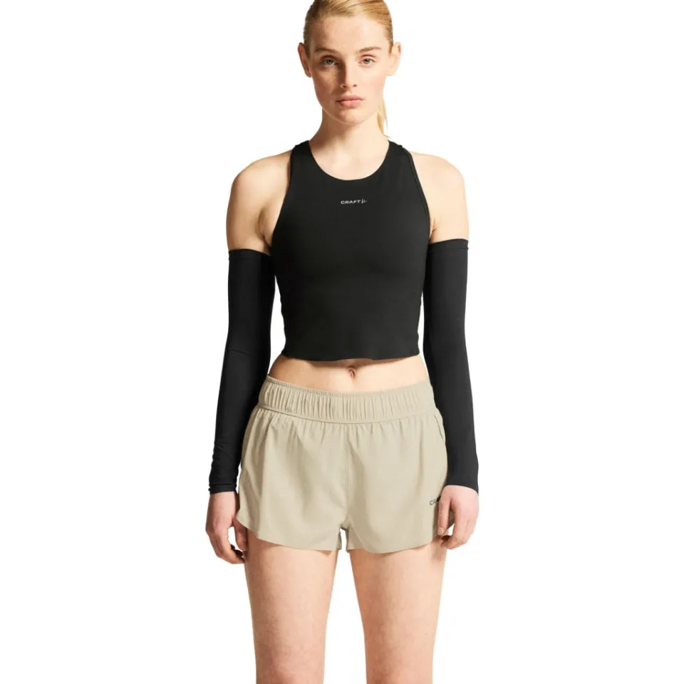 HYPERVENT CROPPED POCKET SINGLET LÖPARLINNE