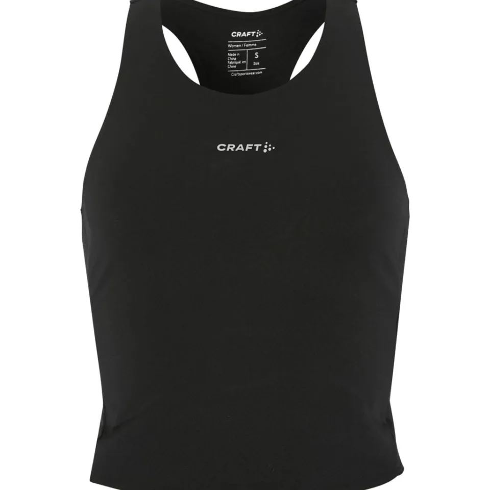 HYPERVENT CROPPED POCKET SINGLET LÖPARLINNE
