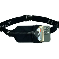 LARGE POCKET BLK WITH BLK ZIPPER